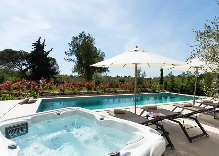 Modern Caruso With Pool In Vabriga Villa